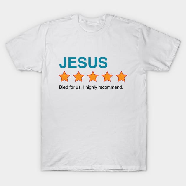 Jesus Review T-Shirt by Church Store